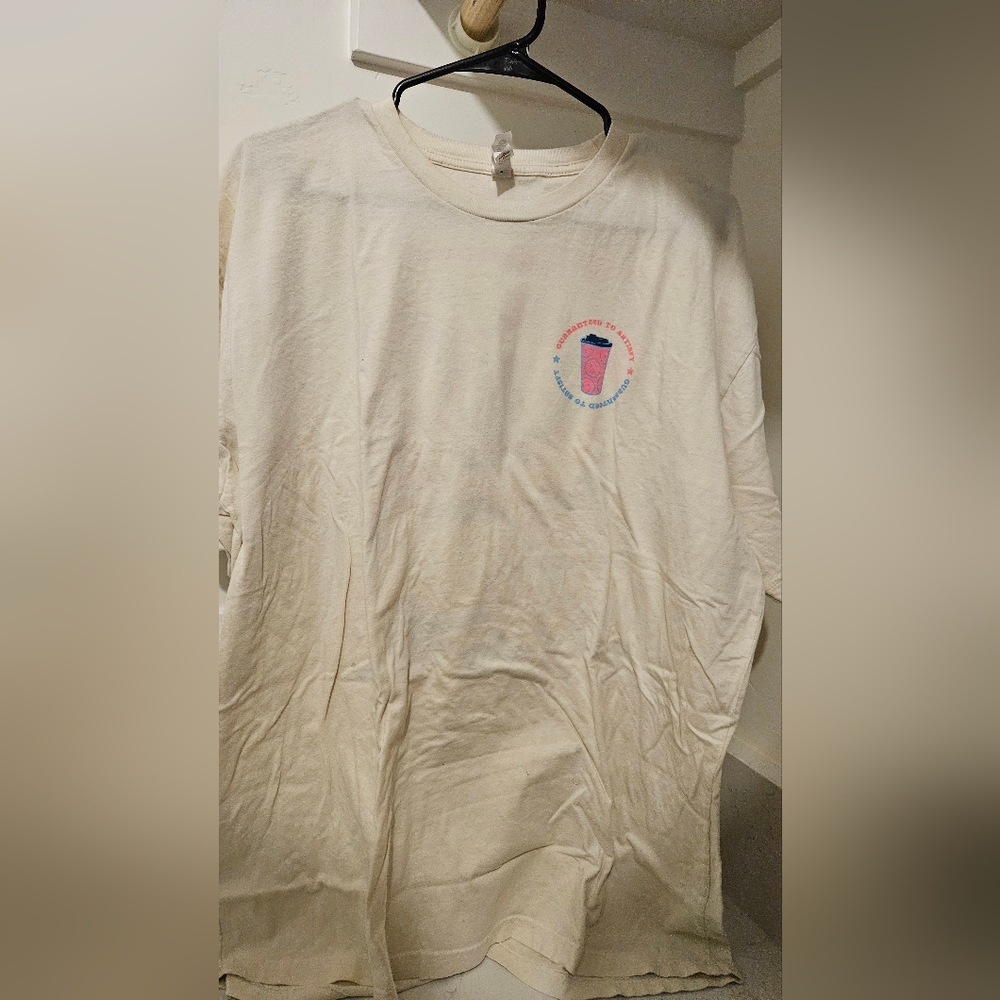 Cream Dutch Bros T-shirt